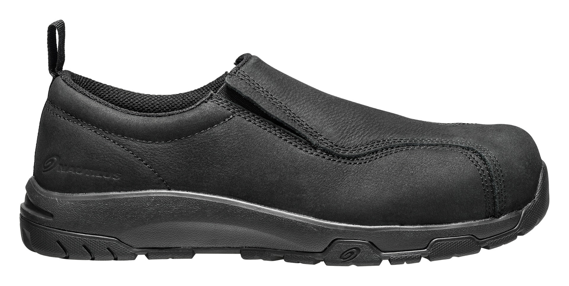 Nautilus 1656 Slip-On Carbon Toe ESD Work Shoe - Black