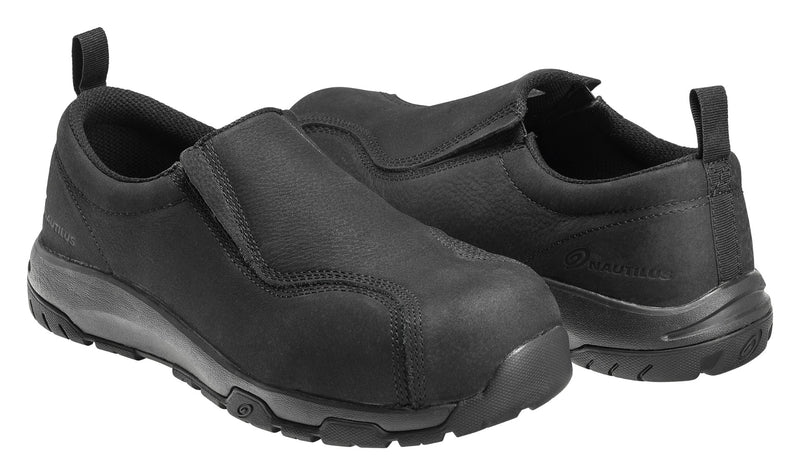 Nautilus 1656 Slip-On Carbon Toe ESD Work Shoe - Black