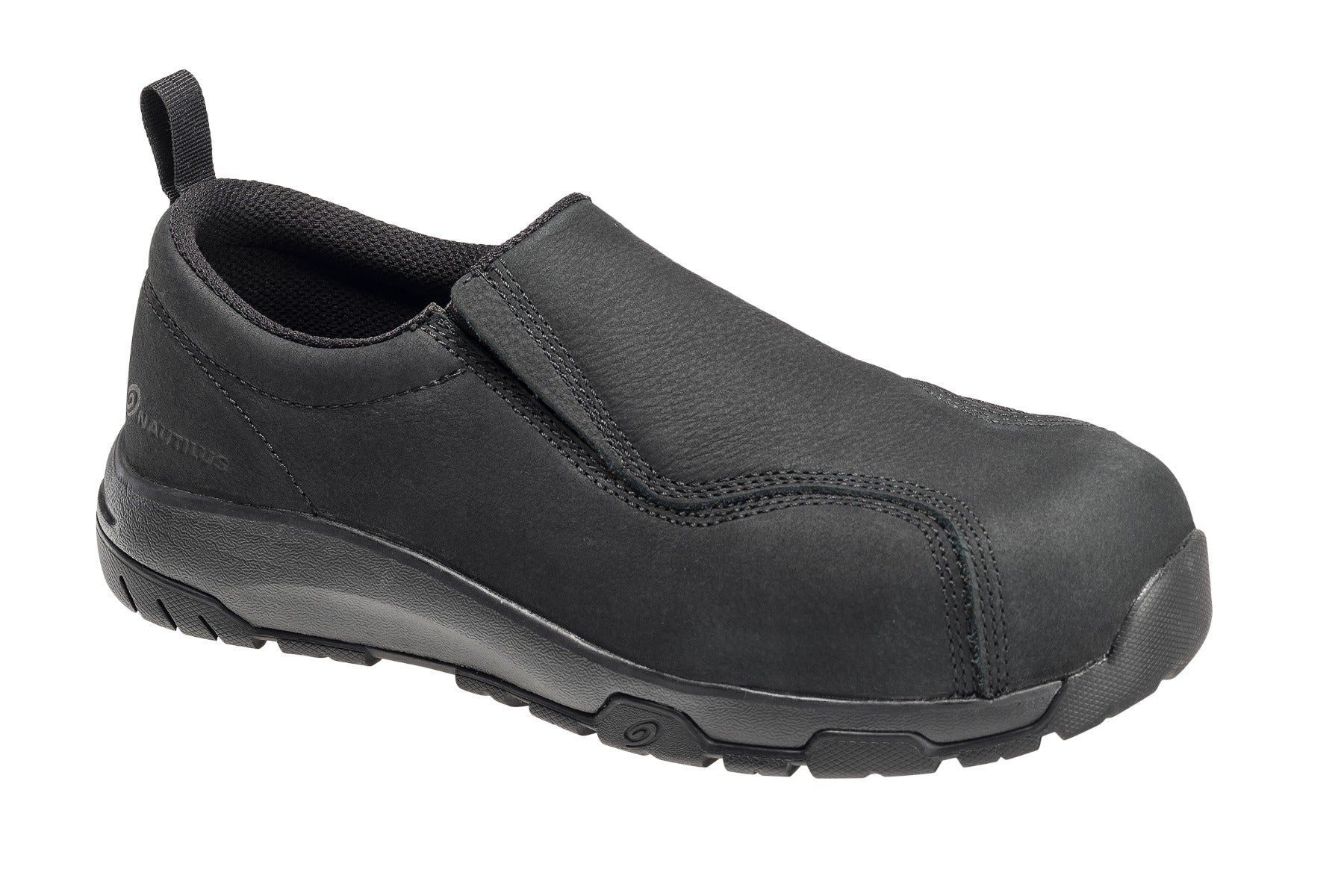 Nautilus 1656 Slip-On Carbon Toe ESD Work Shoe - Black