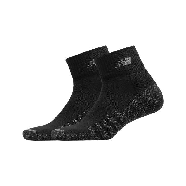 New Balance Coolmax Quarter Socks 2 Pack (XL: sizes 12-16)