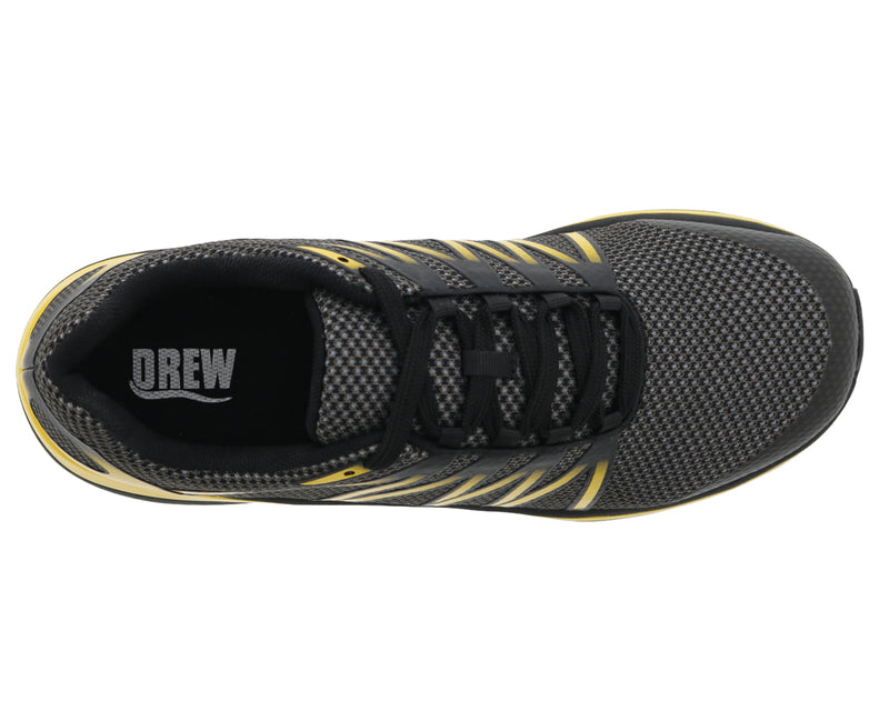 Drew Shoe Player - Blk/Yellow