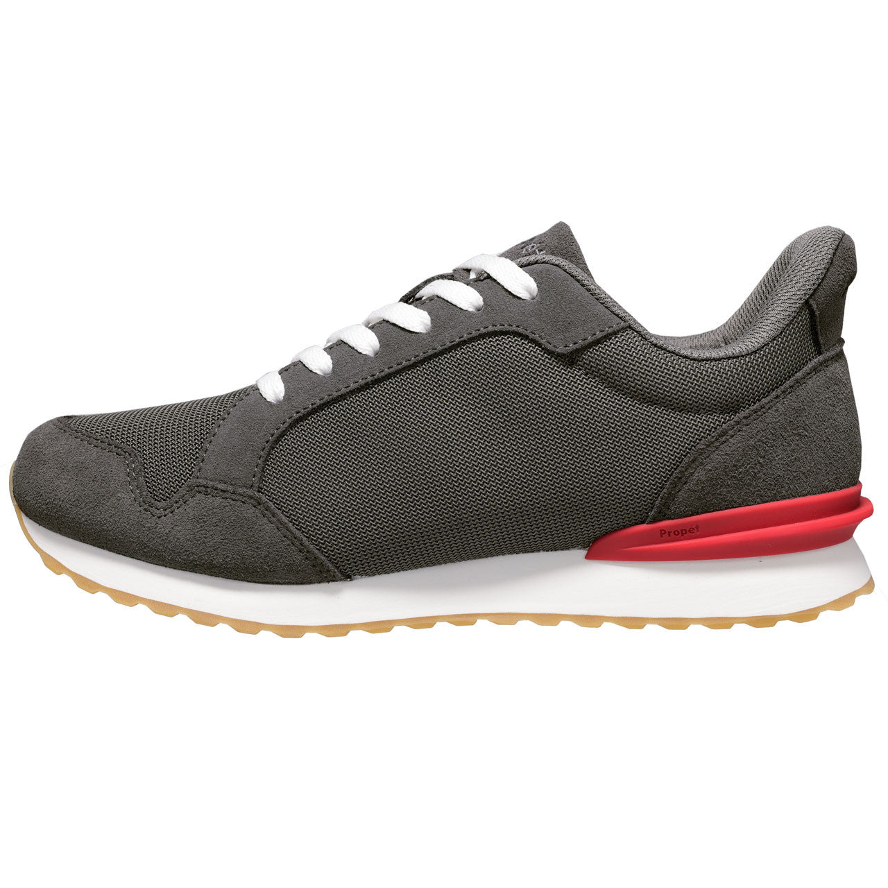 Propet Carmine Men's Step In Sneaker - Grey