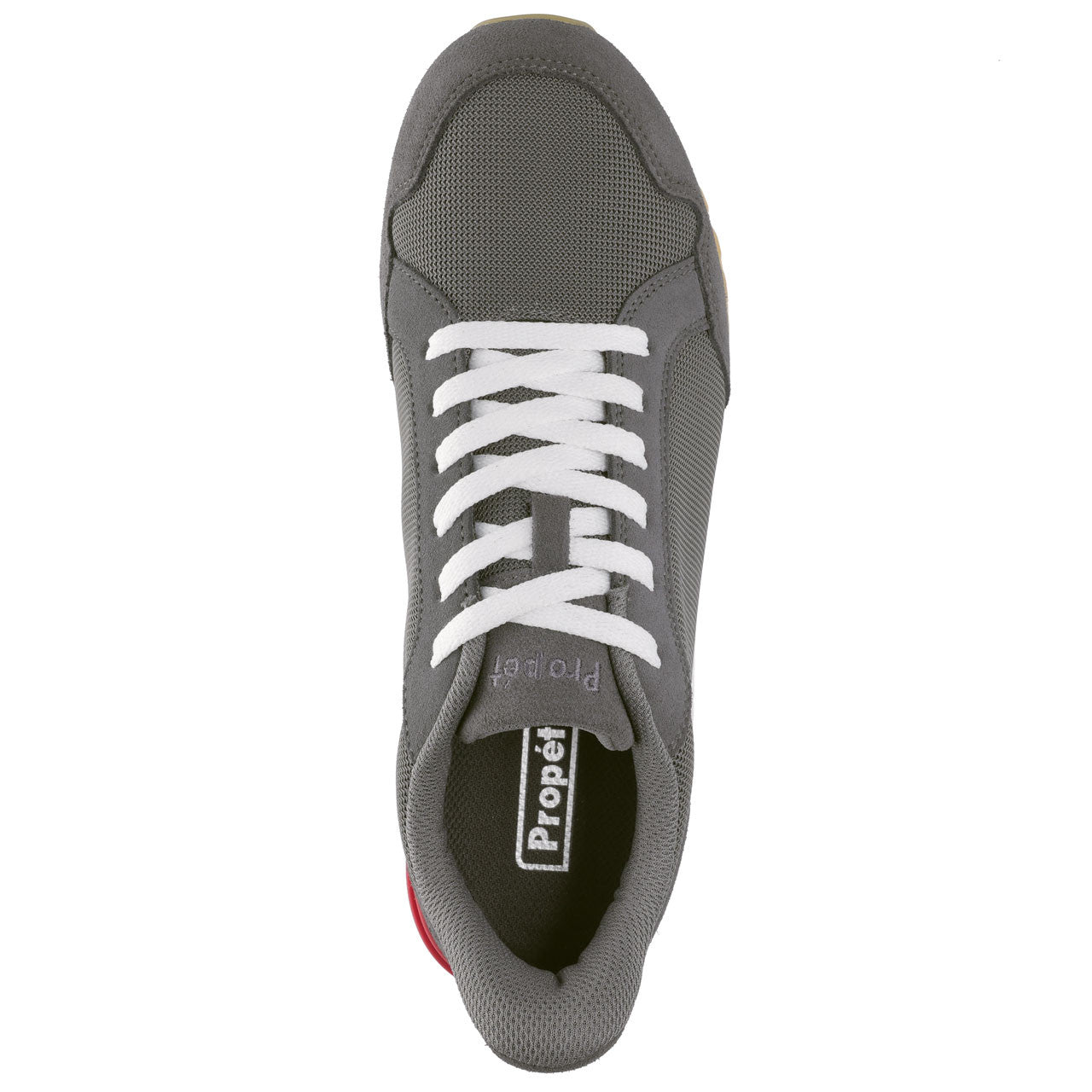 Propet Carmine Men's Step In Sneaker - Grey