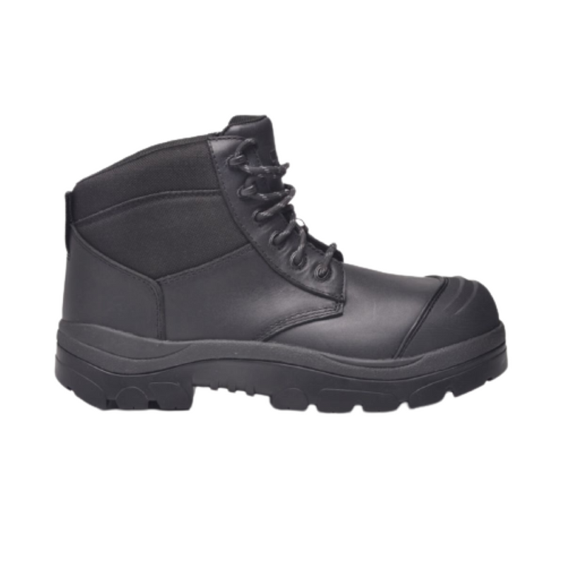 Wide Load 690BLWC Composite Safety Toe Laced Waterproof 6 inch Work Boot - Black - 6E Only