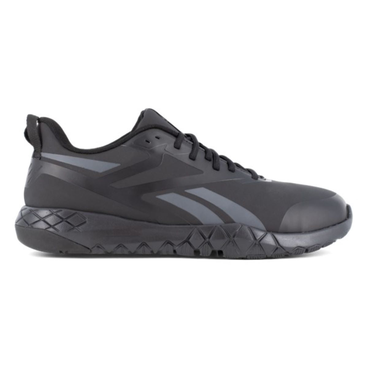 Reebok Flexagon Force XL Composite Toe WR Black Work Shoe | XLfeet