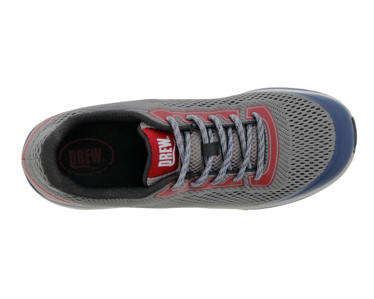 Drew Shoe Champ Shoe - Grey Combo
