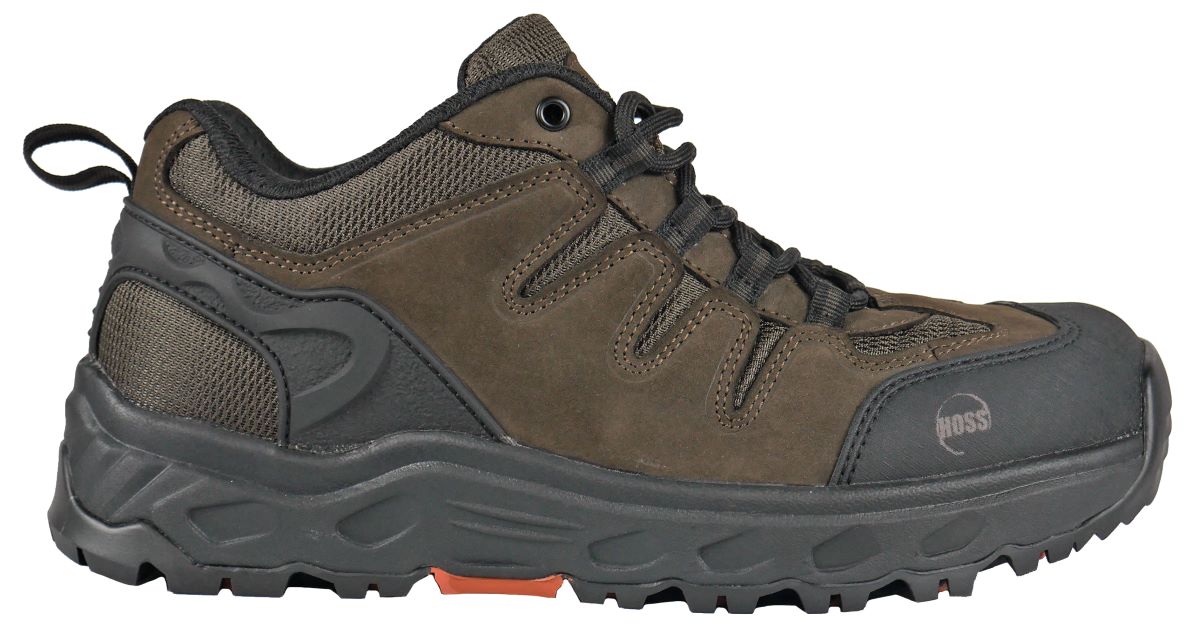 Hoss Eric Lo Soft Toe Non Waterproof Work Boots - Brown