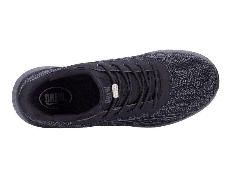 Drew Shoe Explore II - Black Mesh Combo