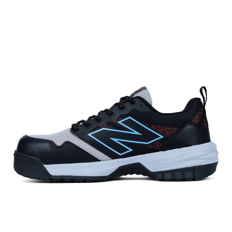 New Balance Mens Quikshift Work Shoe - Composite Toe EH - Black/Blue/Red