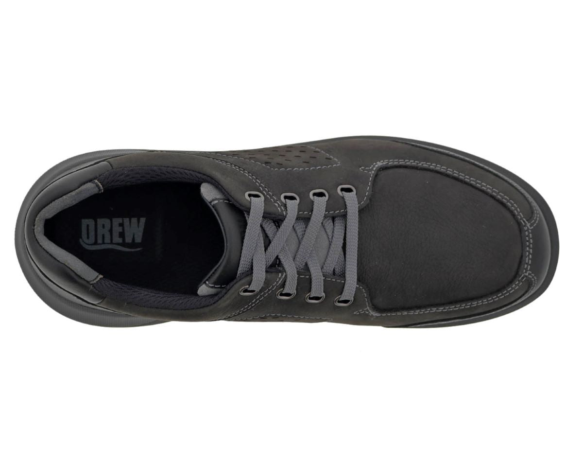 Drew Shoe Miles - Black Nubuck