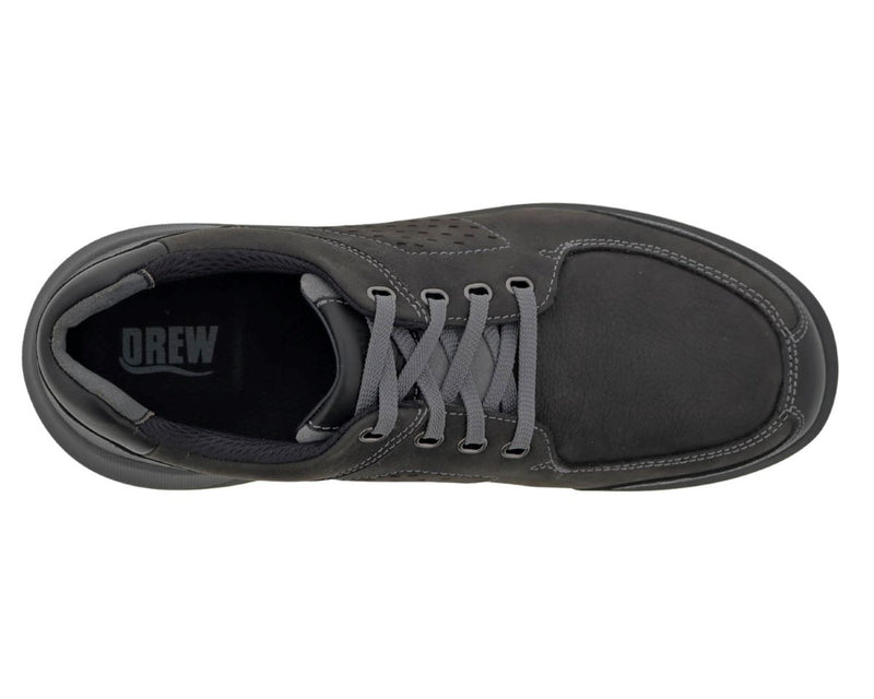 Drew Shoe Miles - Black Nubuck