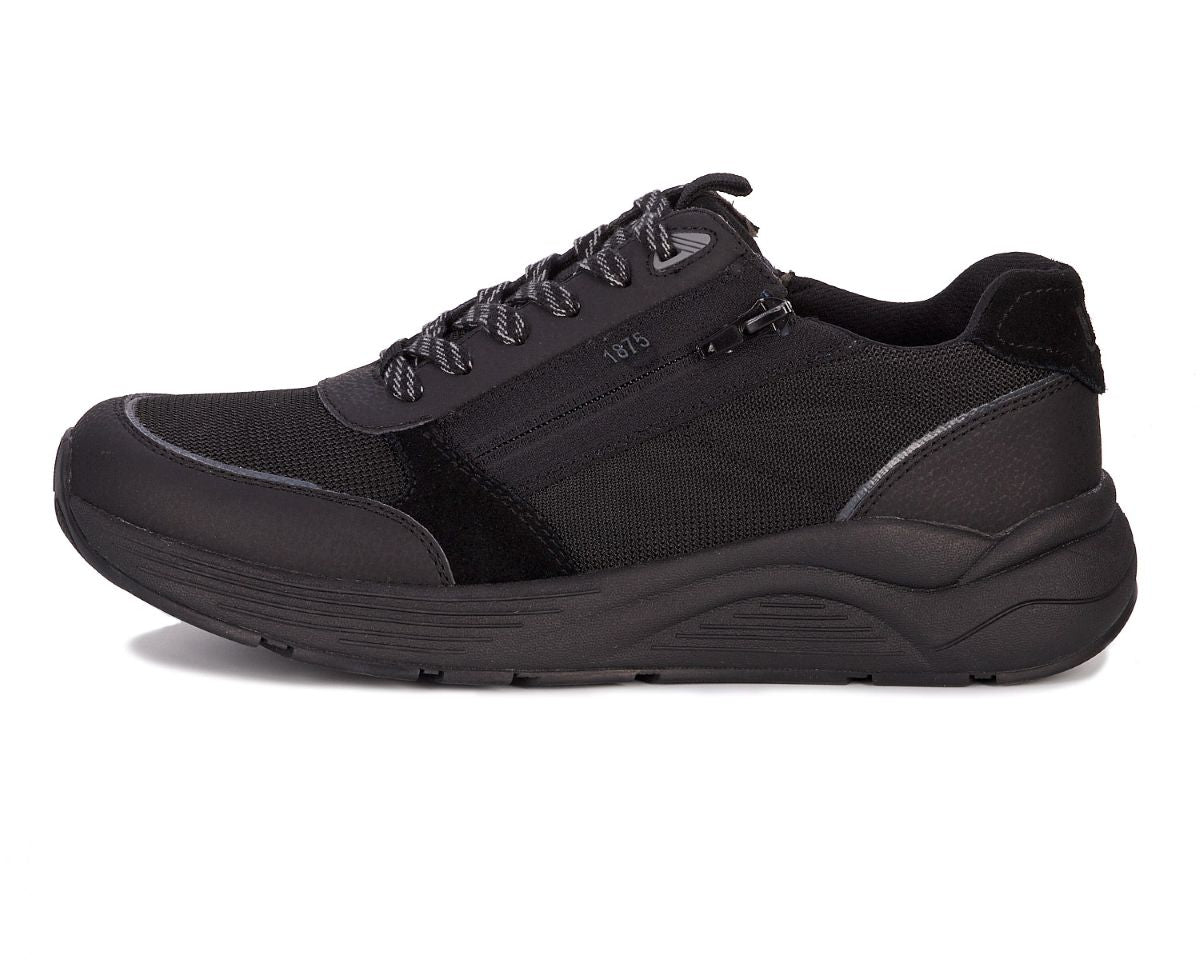 Drew Shoe Miller - Black Suede Combo