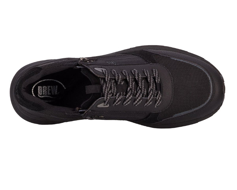 Drew Shoe Miller - Black Suede Combo