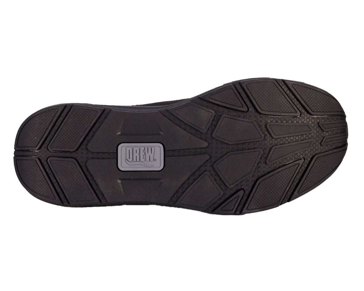 Drew Shoe Miller - Black Suede Combo