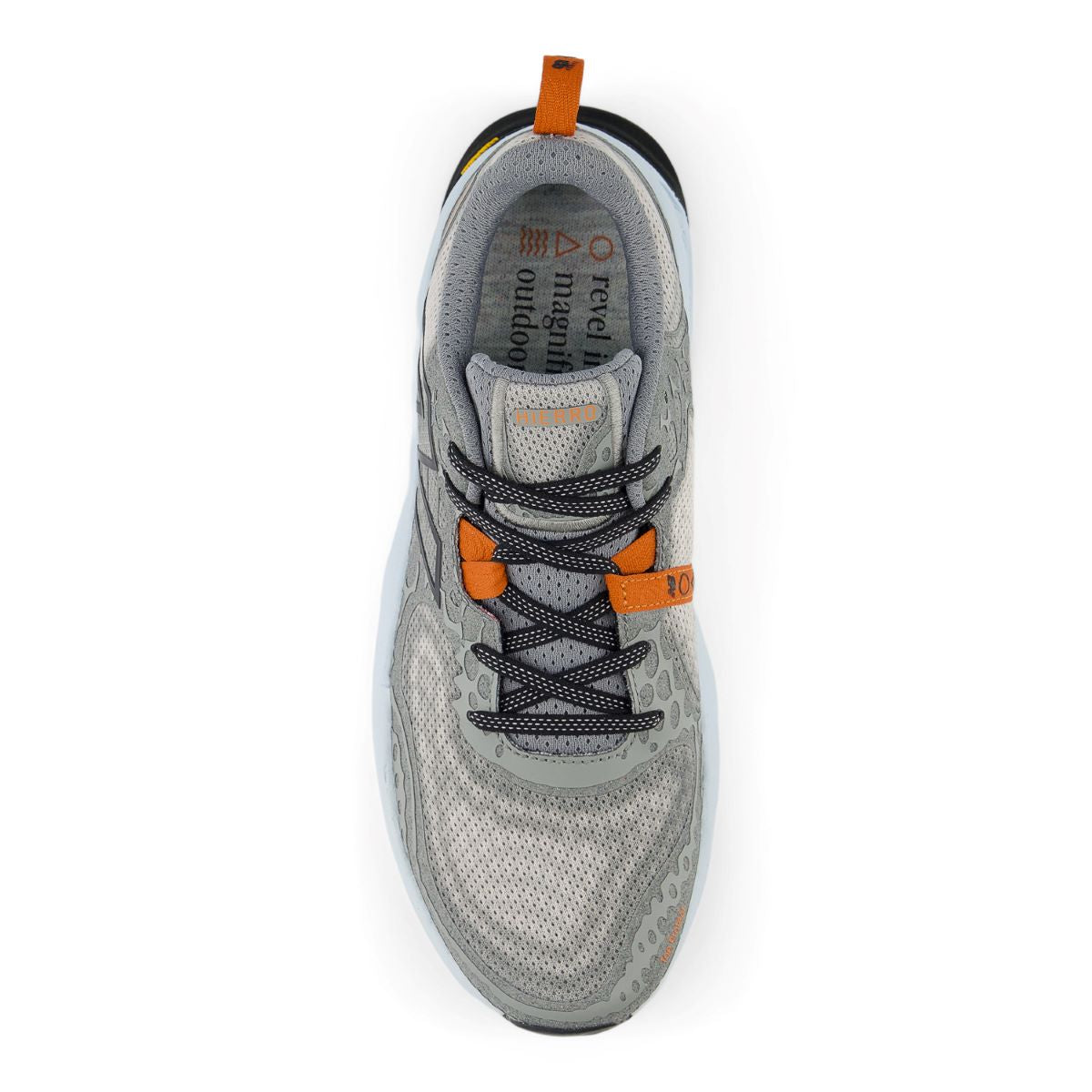 New Balance Fresh Foam X Hierro v8 Mens Running Shoe - Shadow Grey/Quarry Blue/Black