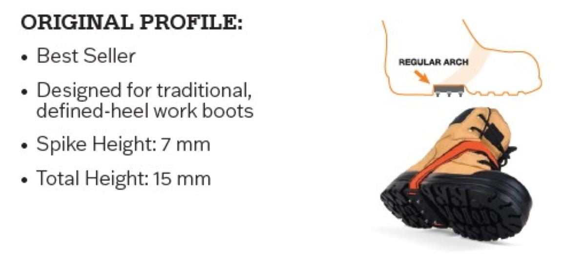 K1 Series Mid-Sole Ice Cleat - Original Profile