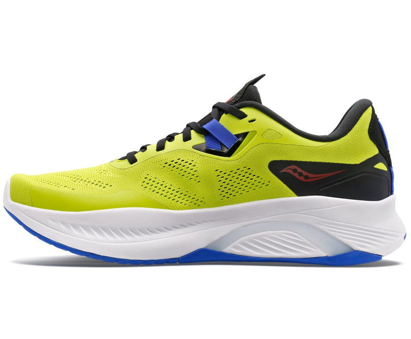 Saucony Guide 15 Men's Running Shoe - Acid / Blue Raz
