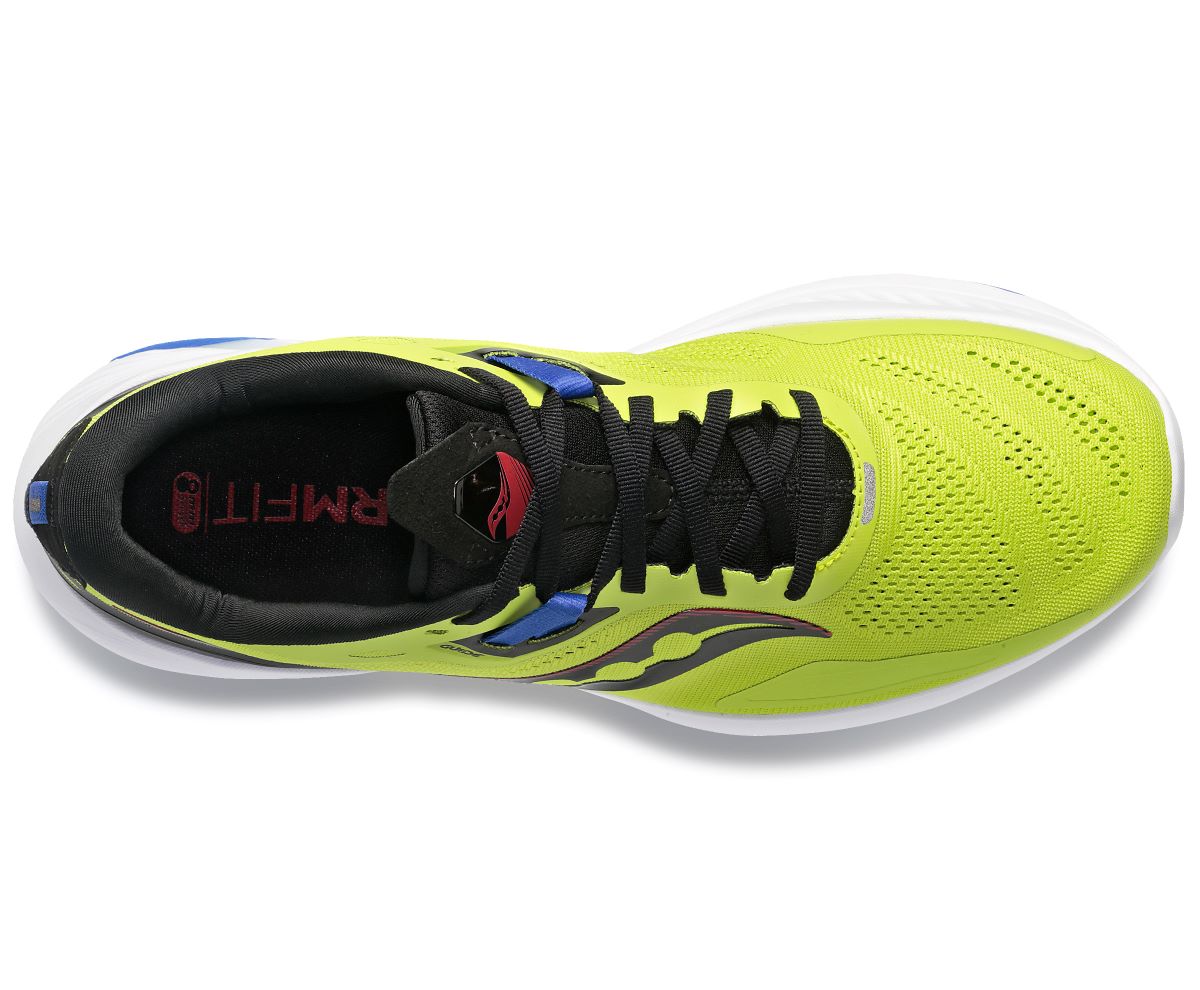 Saucony Guide 15 Men's Running Shoe - Acid / Blue Raz
