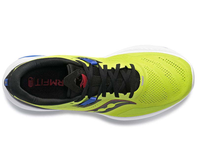 Saucony Guide 15 Men's Running Shoe - Acid / Blue Raz