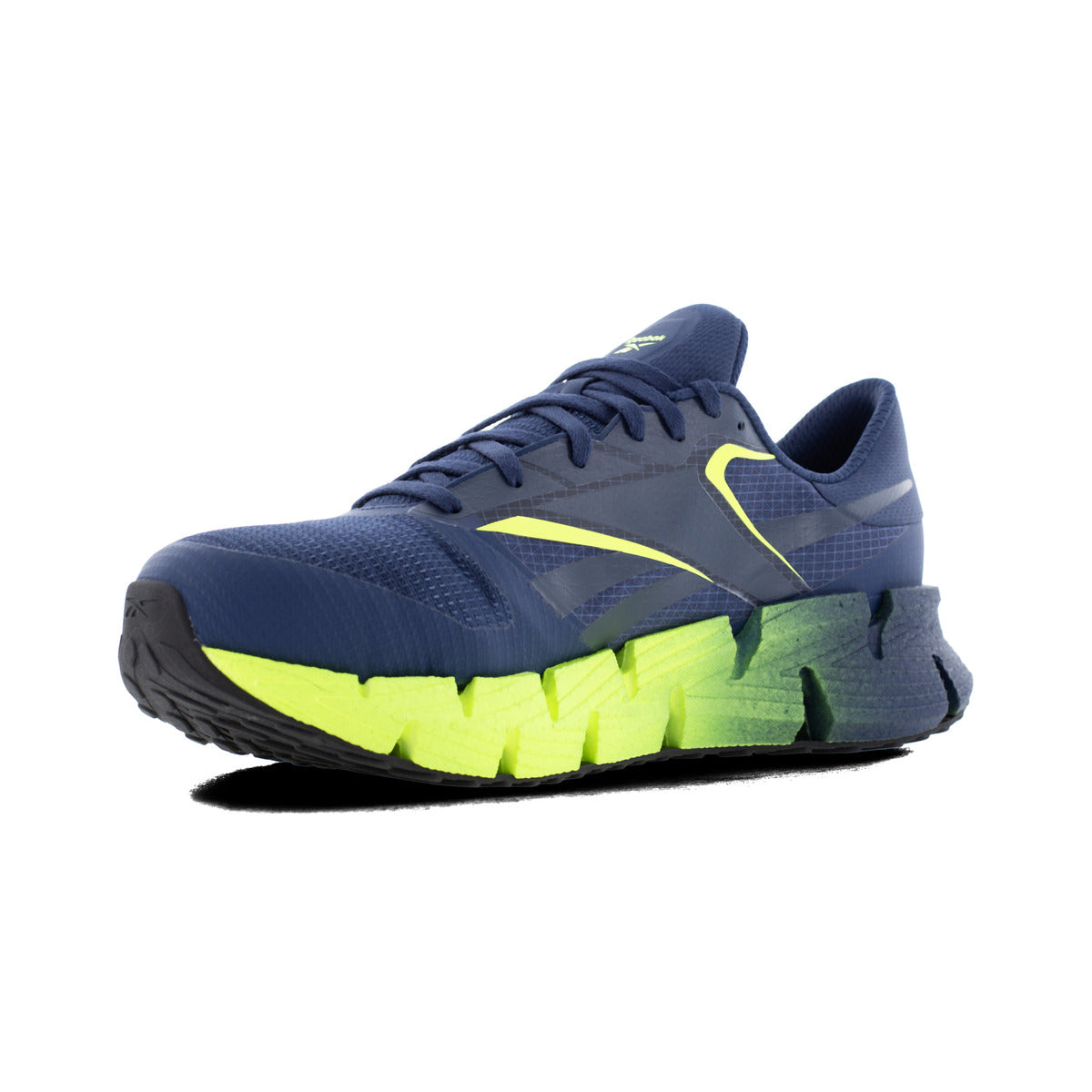 Reebok FloatZig  Composite Toe Athletic Work Shoe - Blue / Lime