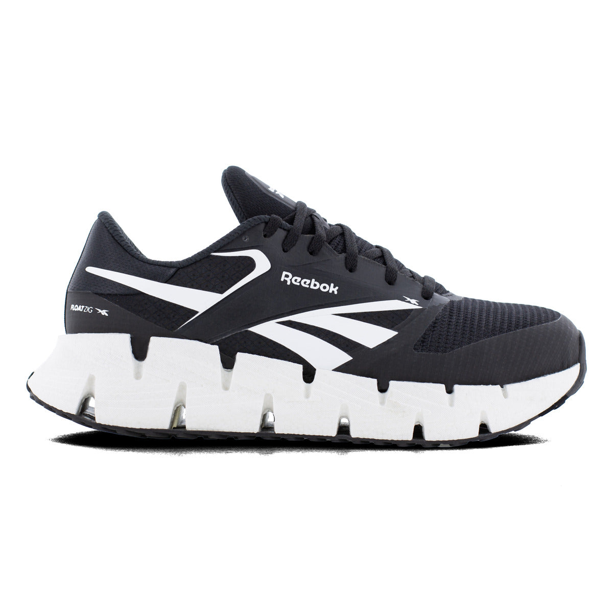 Reebok FloatZig  Composite Toe Athletic Work Shoe - Black / White