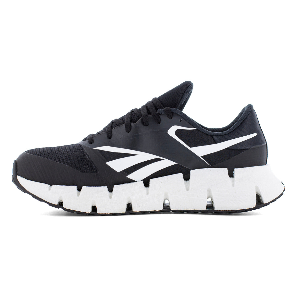 Reebok FloatZig  Composite Toe Athletic Work Shoe - Black / White