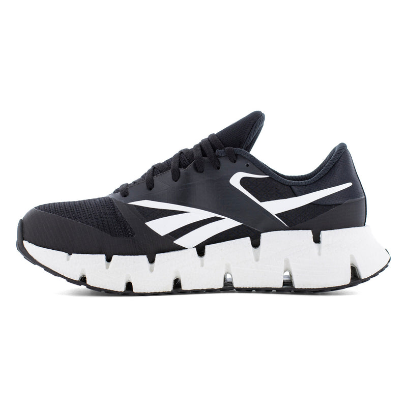 Reebok FloatZig  Composite Toe Athletic Work Shoe - Black / White