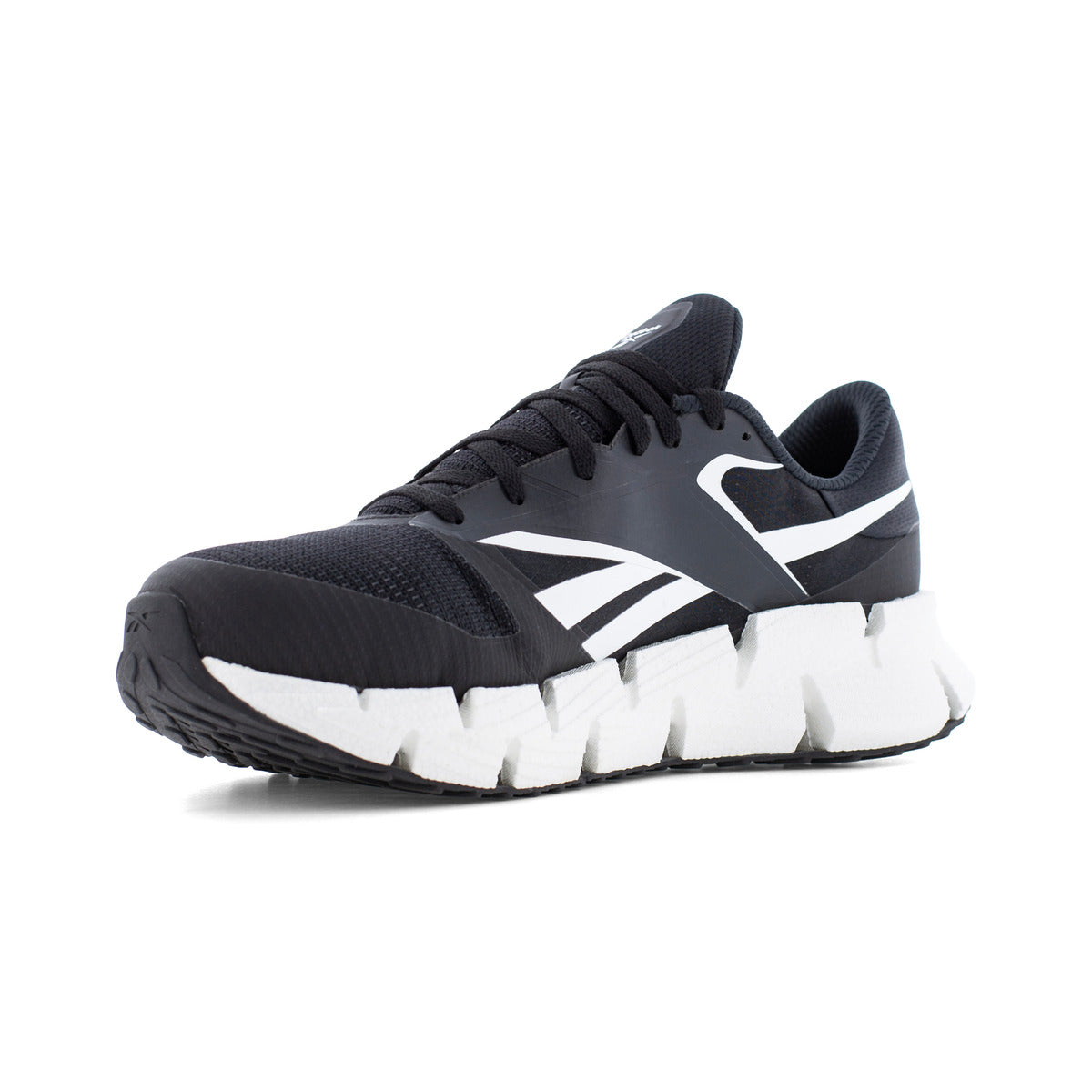 Reebok FloatZig  Composite Toe Athletic Work Shoe - Black / White