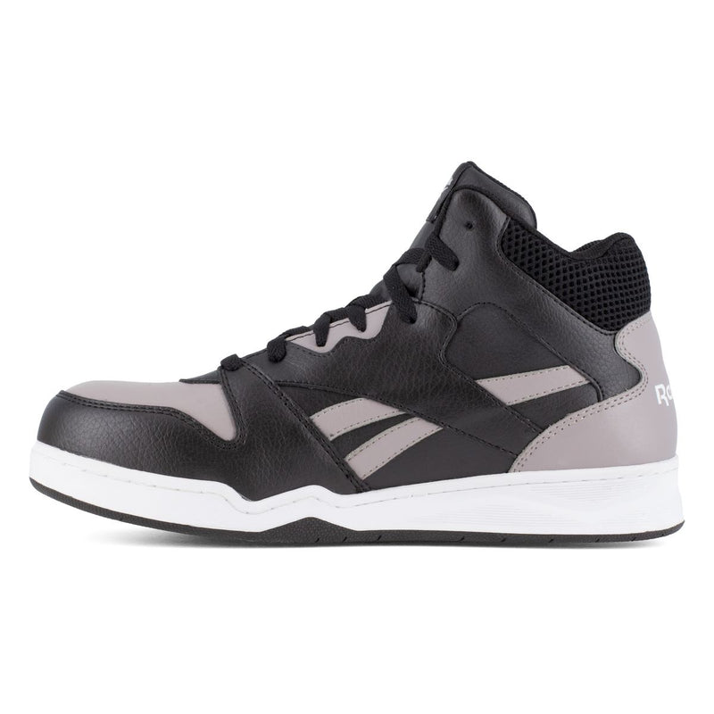 Reebok BB4500 Work RB4131 - Mens High Top Work Sneaker - Grey/Black