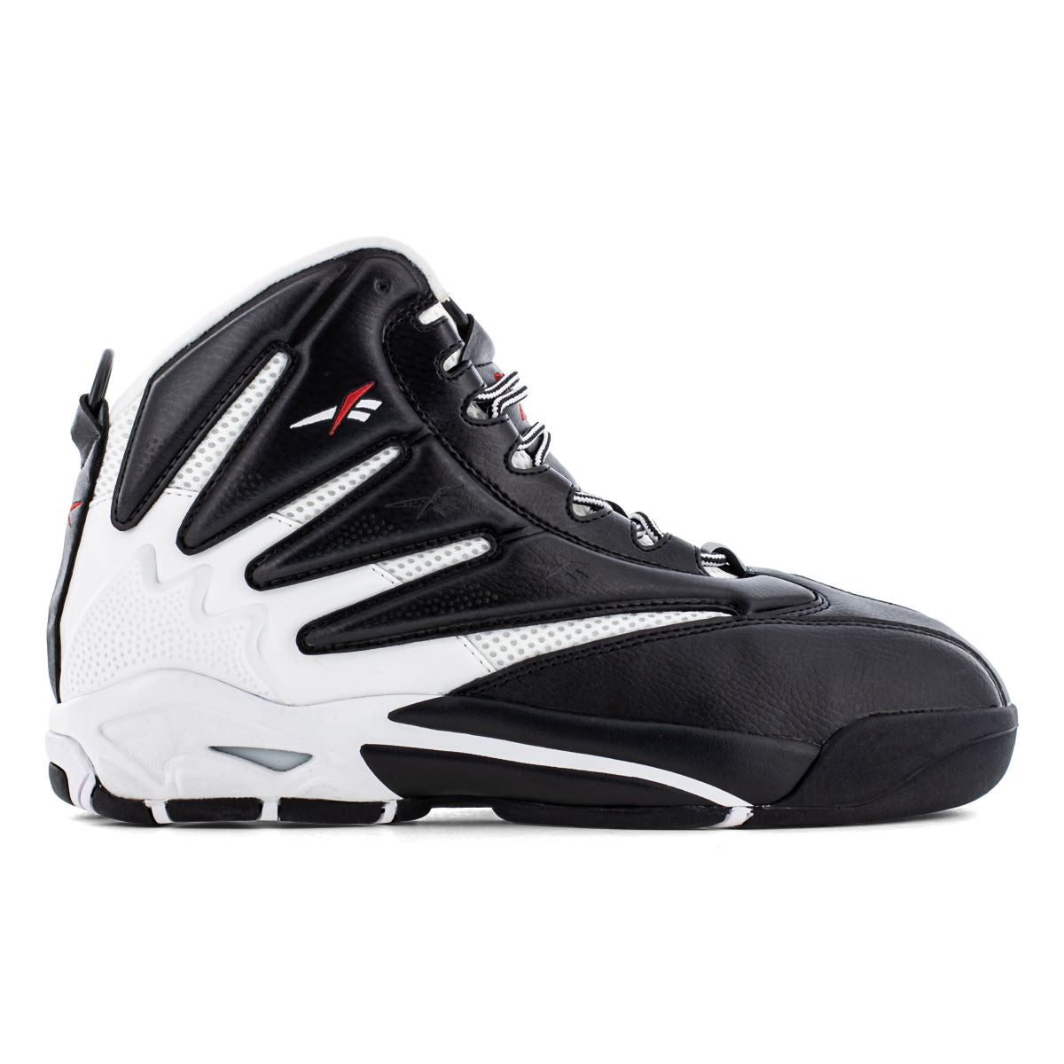 Reebok The Blast Work RB9402 - Mens High Top Work Sneaker - Black/White