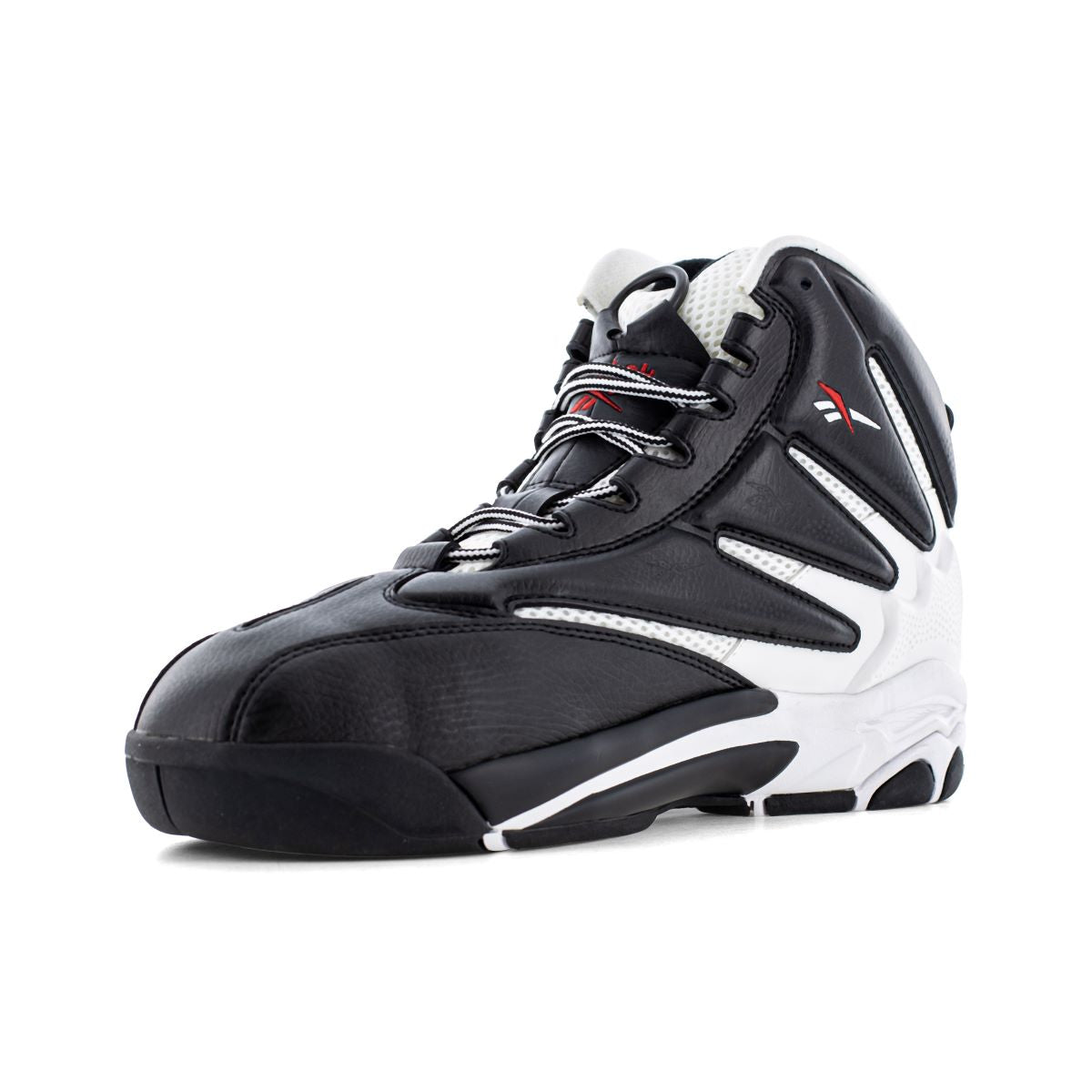 Reebok The Blast Work RB9402 - Mens High Top Work Sneaker - Black/White