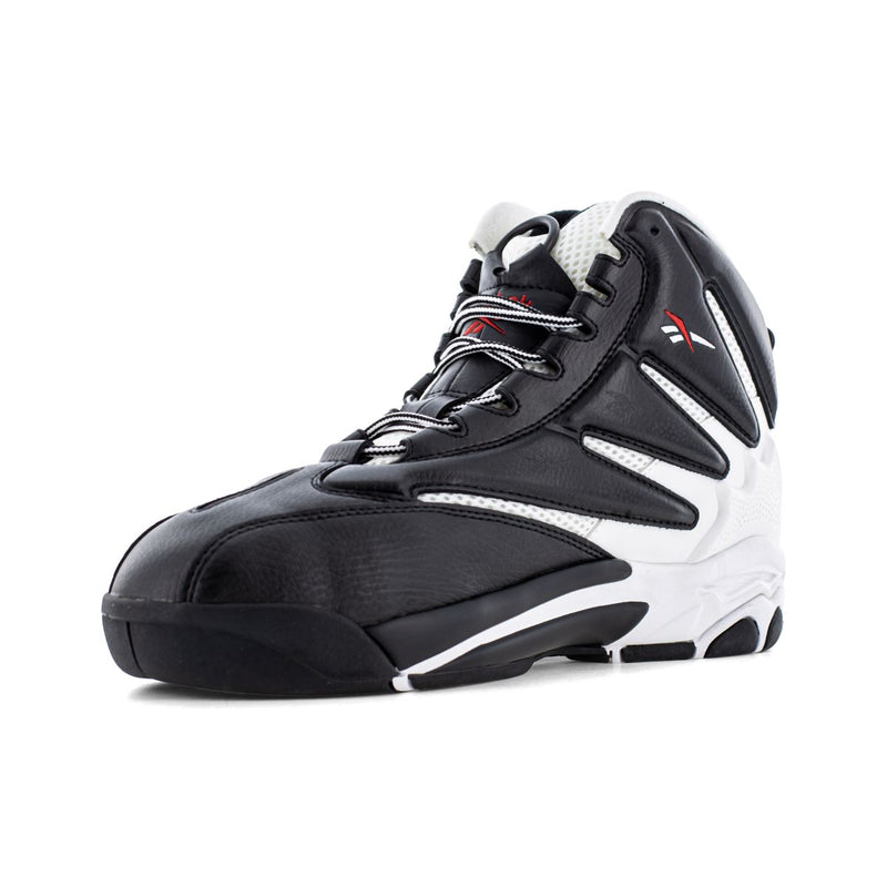 Reebok The Blast Work RB9402 - Mens High Top Work Sneaker - Black/White