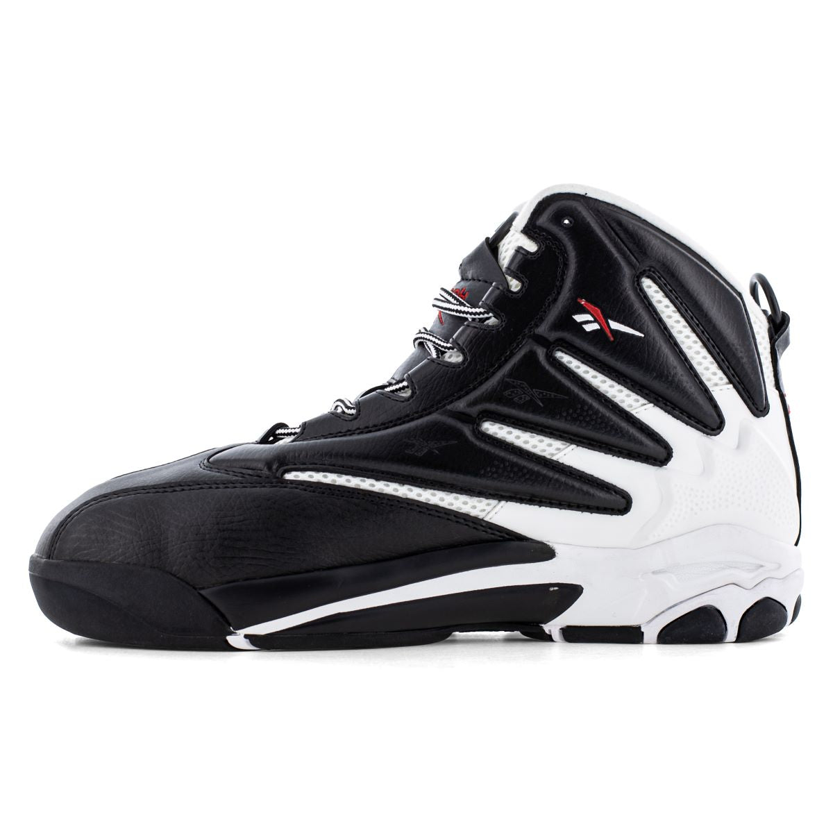 Reebok The Blast Work RB9402 - Mens High Top Work Sneaker - Black/White