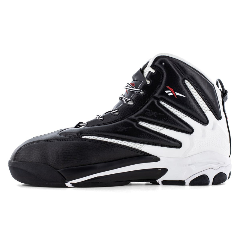 Reebok The Blast Work RB9402 - Mens High Top Work Sneaker - Black/White