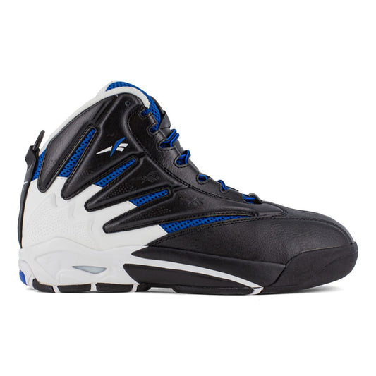 Reebok The Blast Work RB9403 - Mens High Top Work Sneaker - Black/White/Blue