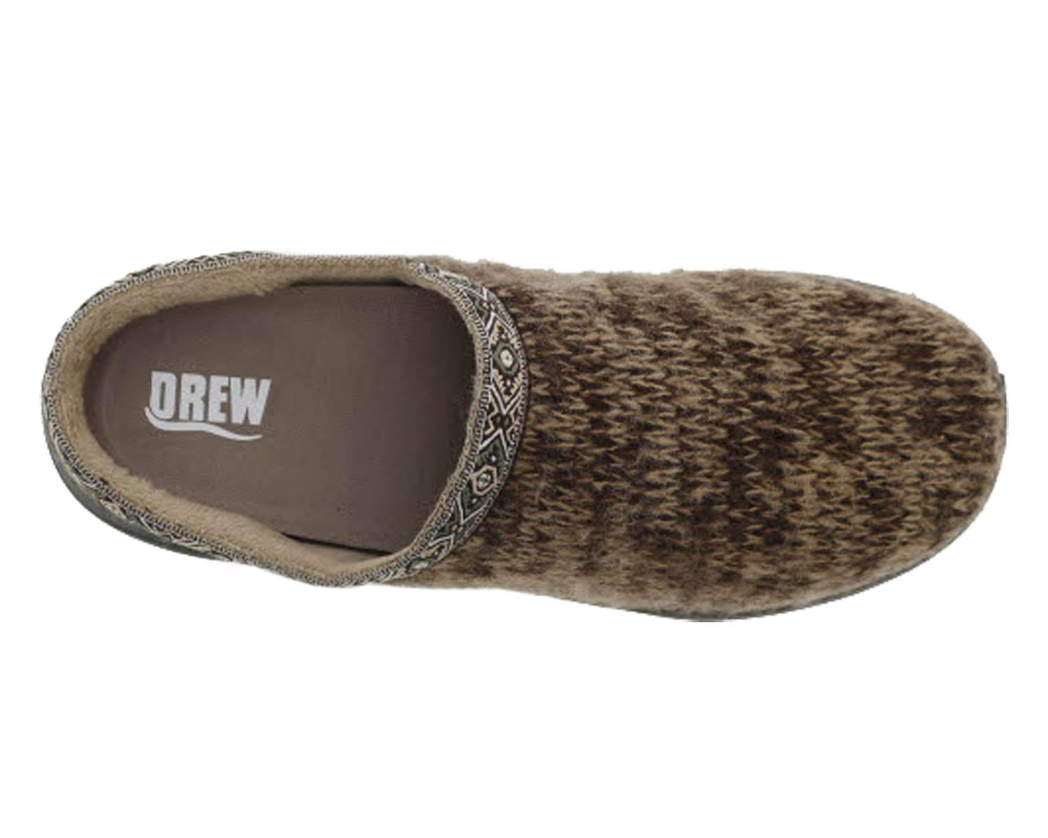 Drew Shoe Relax Slippers - Brown