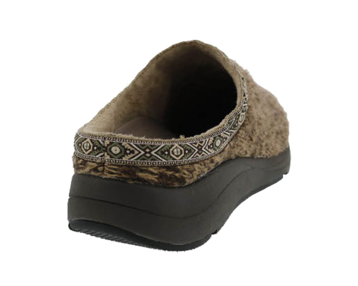 Drew Shoe Relax Slippers - Brown