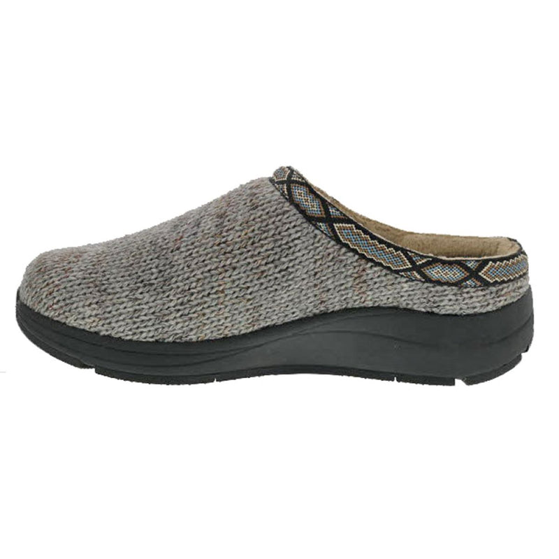 Drew Shoe Relax Slippers - Grey