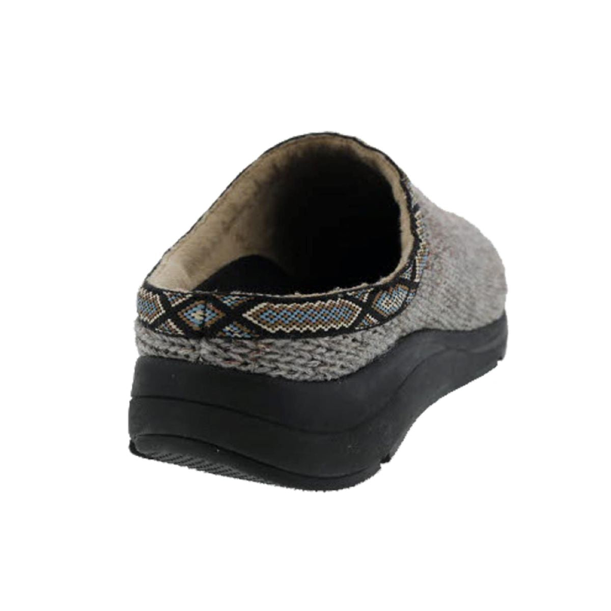 Drew Shoe Relax Slippers - Grey