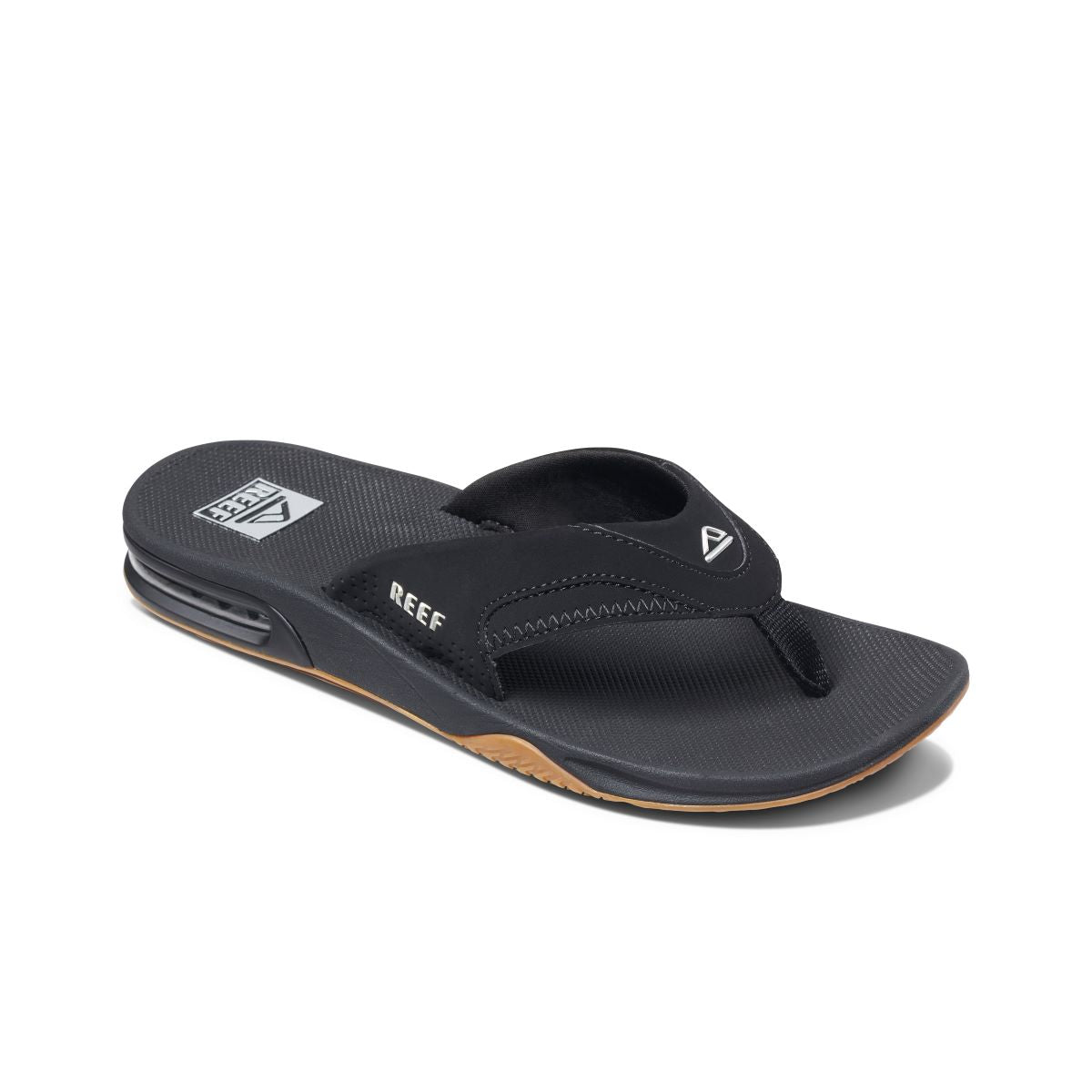 Reef Mens Fanning - Black/Silver