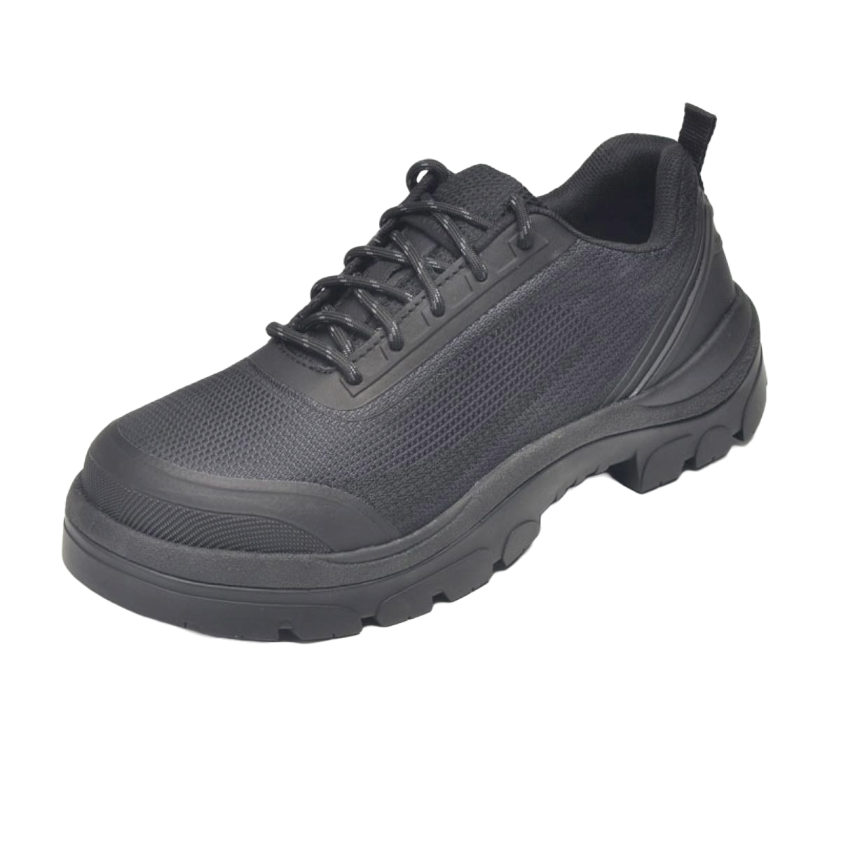 Wide Load 290BSC Composite Safety Toe Laced Work Shoe - Black