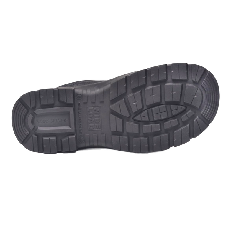 Wide Load 290BSC Composite Safety Toe Laced Work Shoe - Black