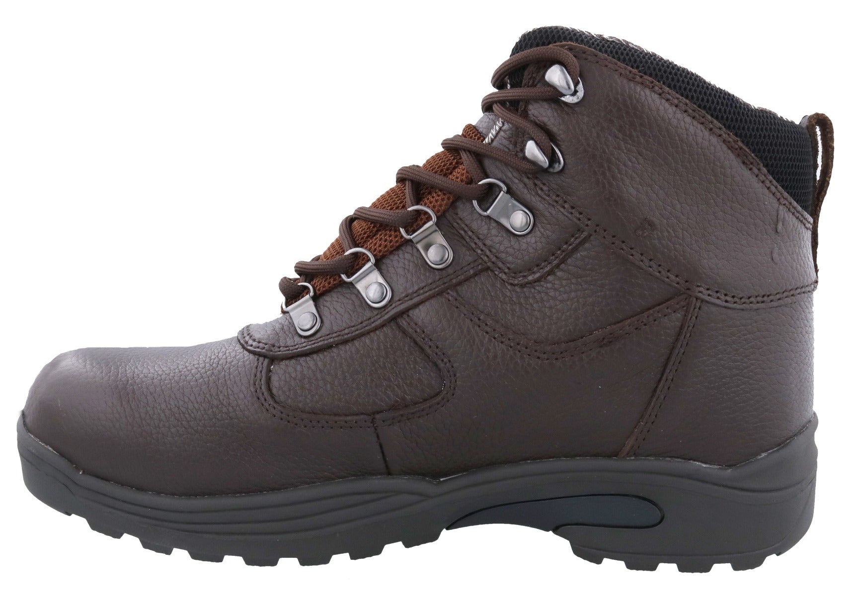 Drew Shoe Rockford - Dark Brown Tumbled Leather