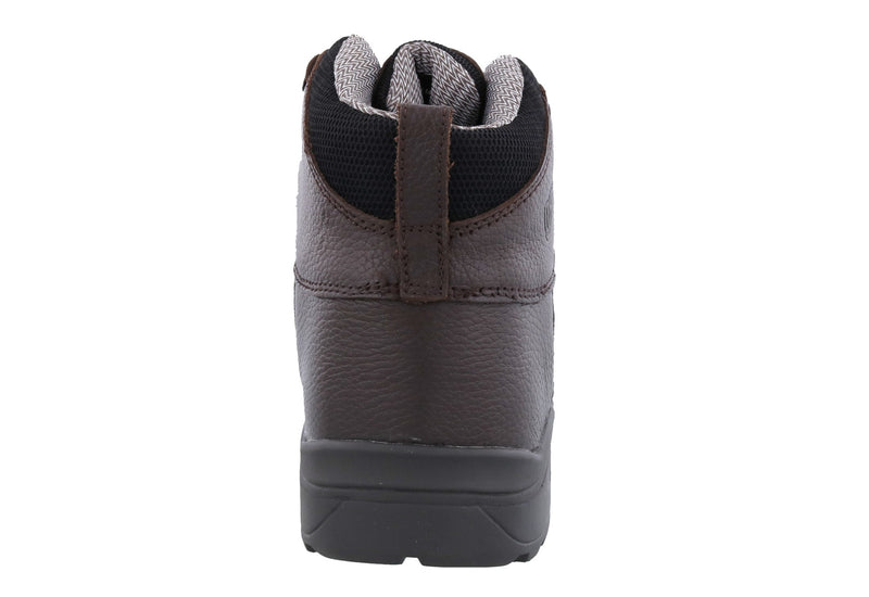 Drew Shoe Rockford - Dark Brown Tumbled Leather