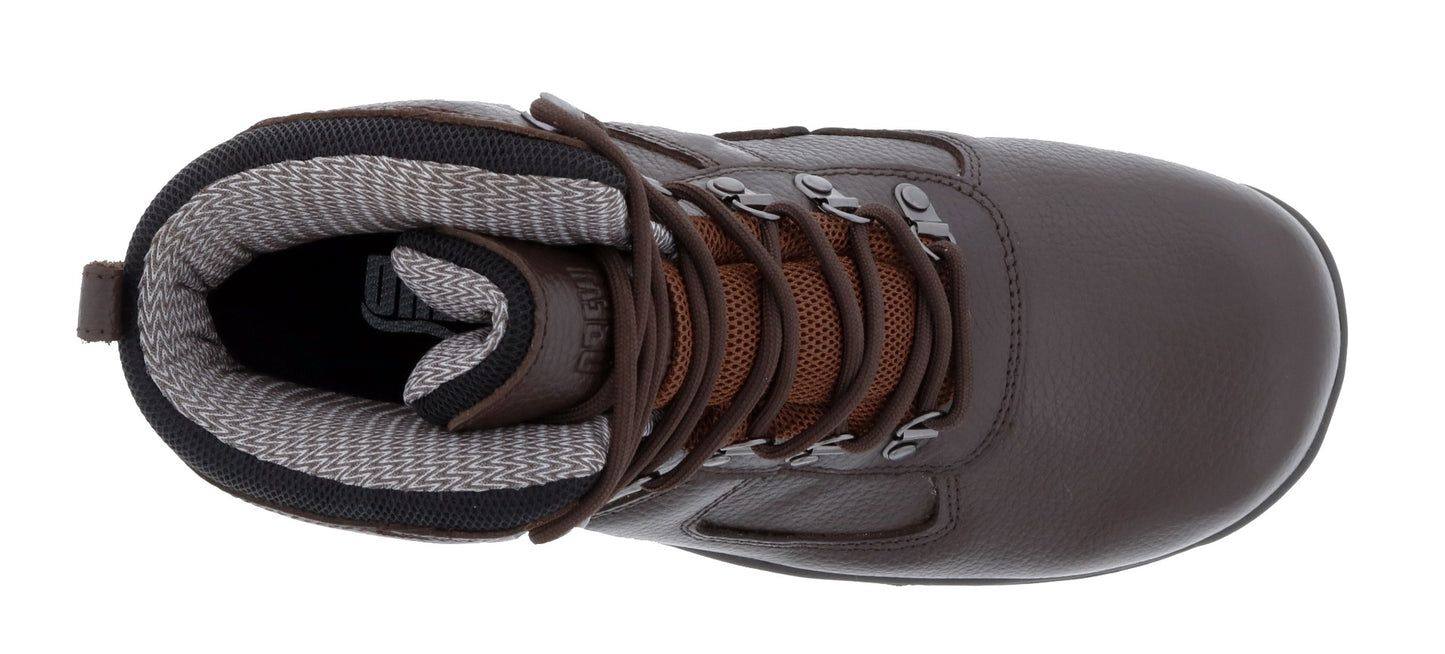 Drew Shoe Rockford - Dark Brown Tumbled Leather