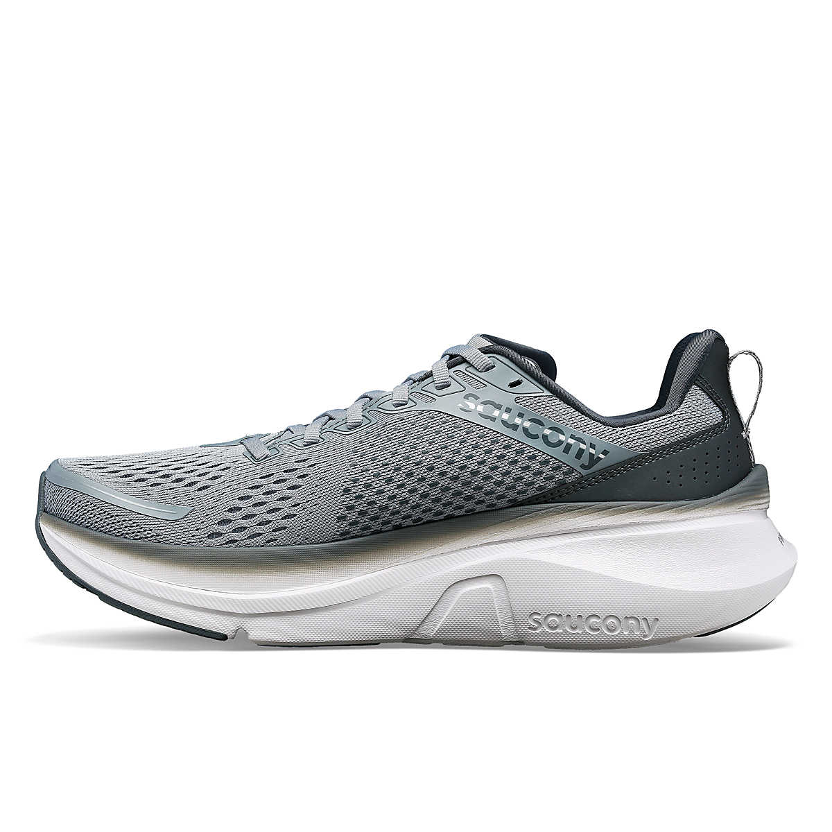 Saucony Guide 17 Extra Wide Mens Running Shoe - Flint Shadow
