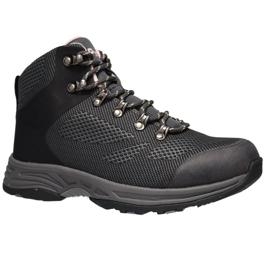 Propet Conni Women's Boot - Grey/Pink in women's 4E extra wide