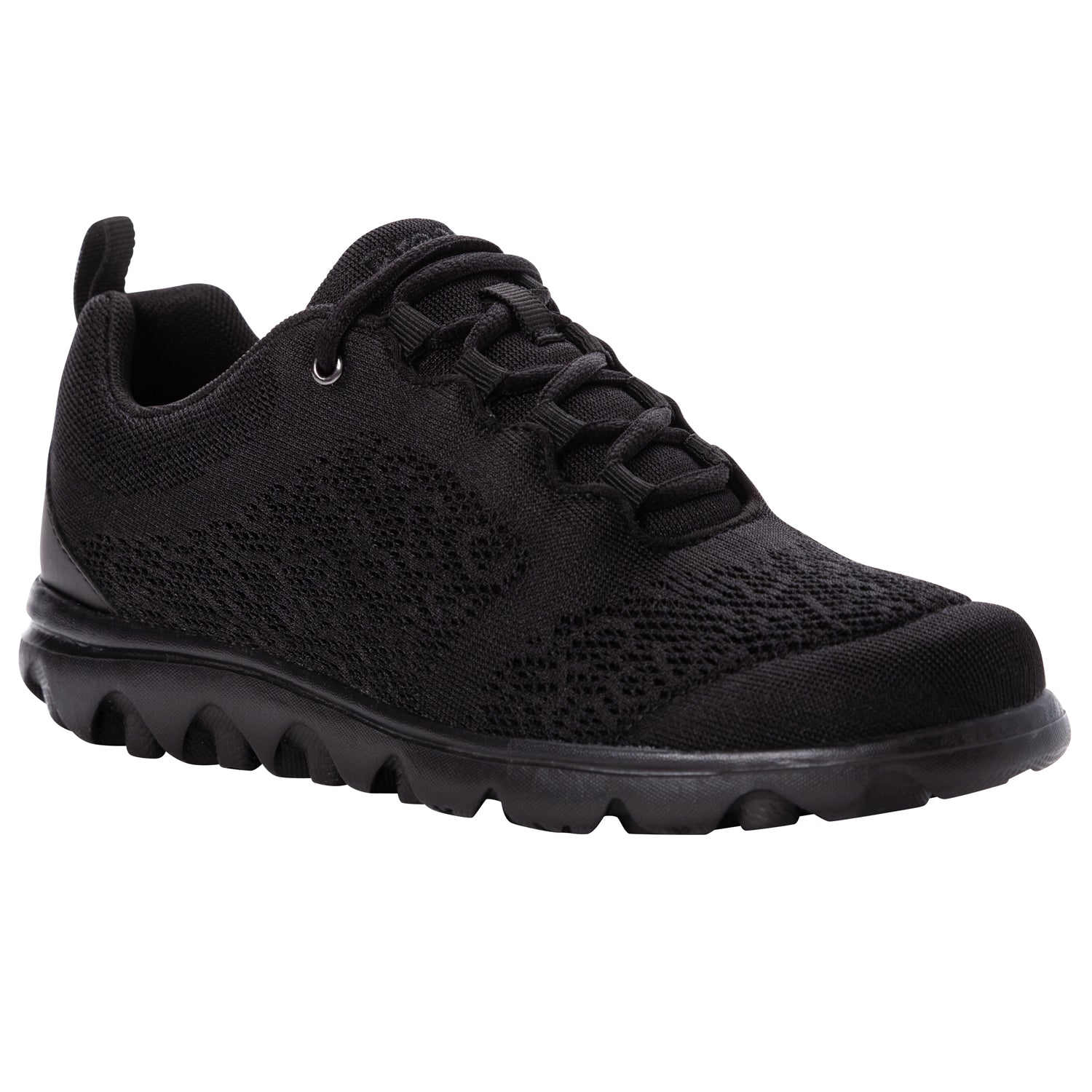 Propet TravelActiv Women's Sneaker - All Black in women's 4E extra wide