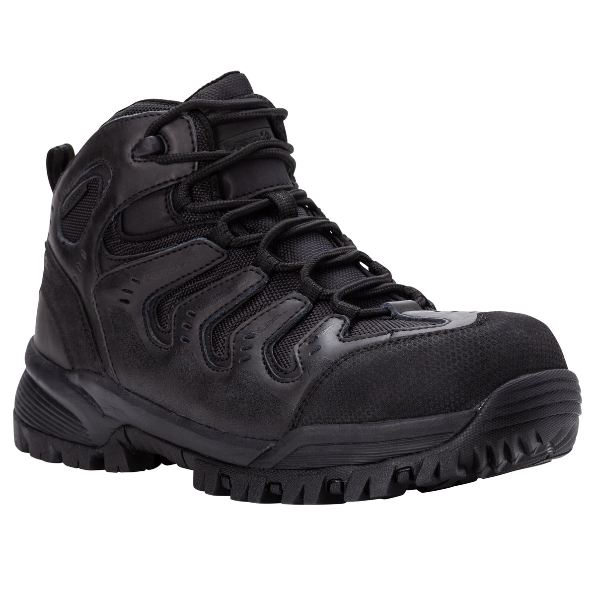 Propet Sentry Men's Composite Toe Hiking Boot - Black in 5E extra wide