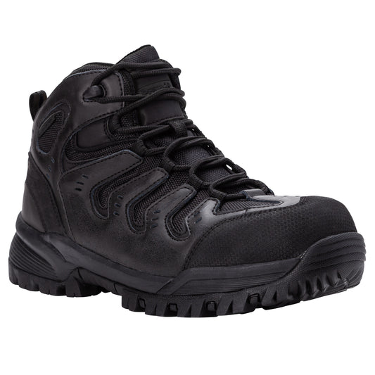 Propet Sentry Men's Composite Toe Hiking Boot - Black in 5E extra wide